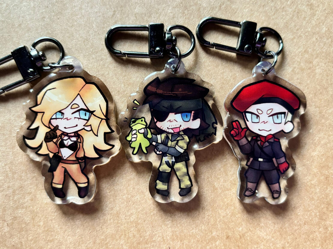 acrylic keychain