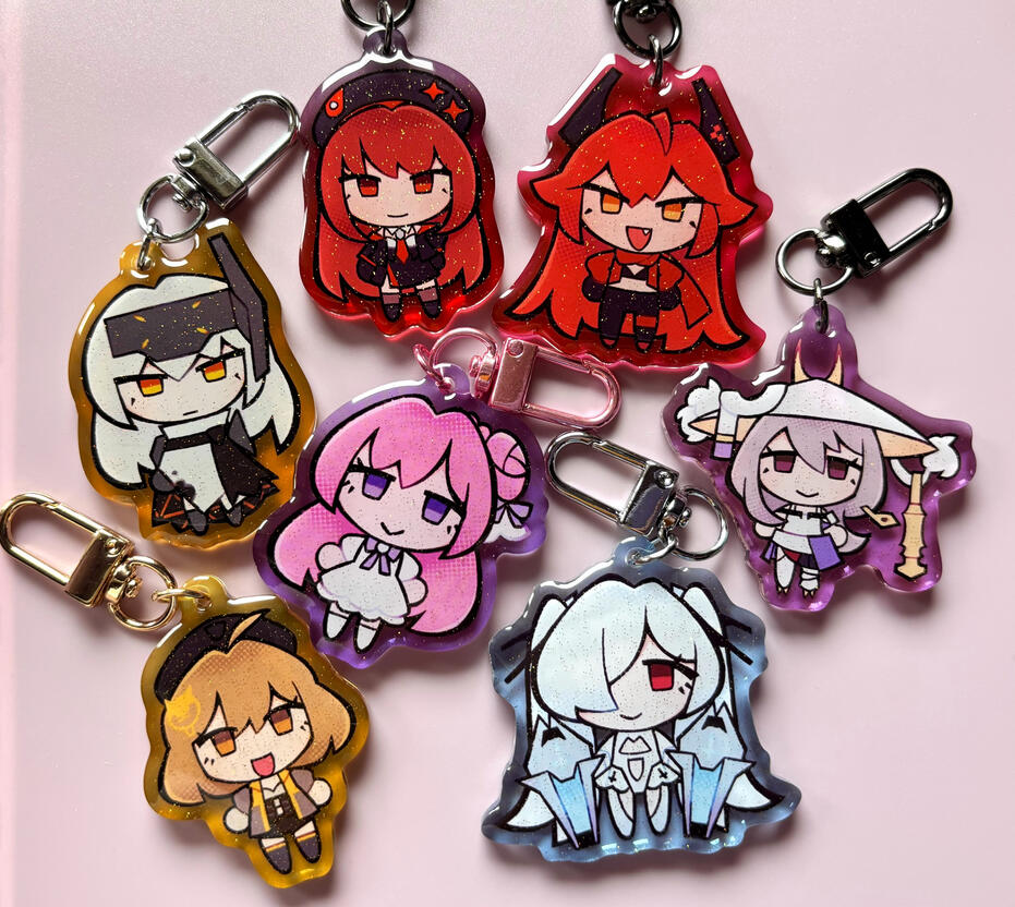 acrylic keychain