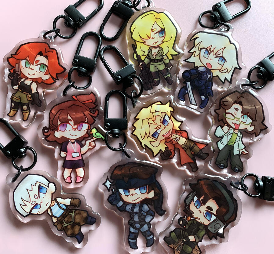 acrylic keychain