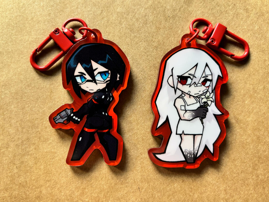 acrylic keychain